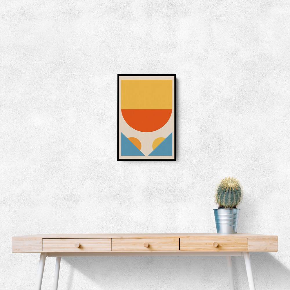 Bright Minimal Shapes Series #1 Wall Art Bright Minimal Shapes Series #1 Wall Art