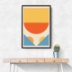 Bright Minimal Shapes Series #1 Wall Art Bright Minimal Shapes Series #1 Wall Art
