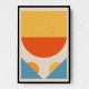 Bright Minimal Shapes Series #1 Wall Art Bright Minimal Shapes Series #1 Wall Art