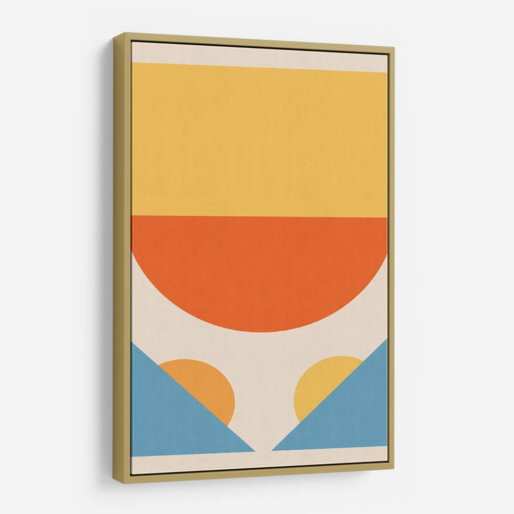 Bright Minimal Shapes Series #1 Wall Art Bright Minimal Shapes Series #1 Wall Art