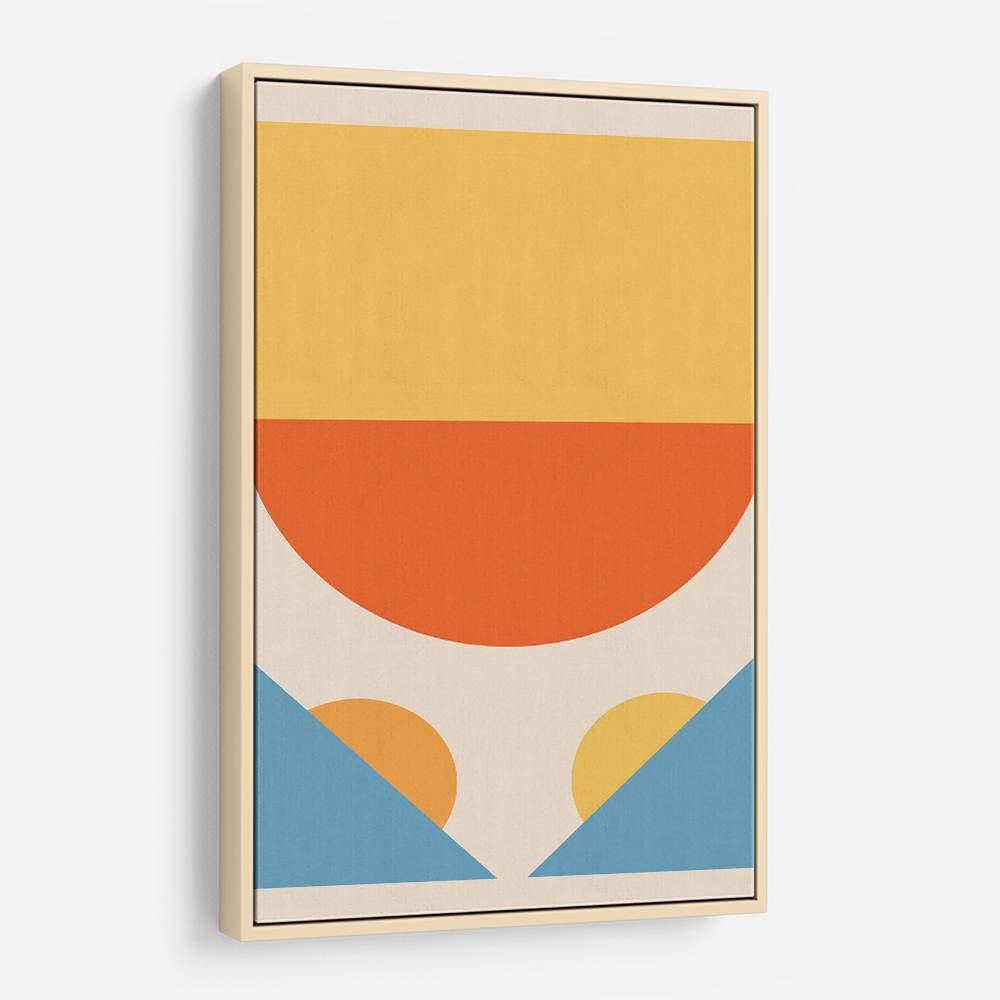 Bright Minimal Shapes Series #1 Wall Art Bright Minimal Shapes Series #1 Wall Art