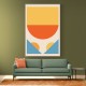 Bright Minimal Shapes Series #1 Wall Art Bright Minimal Shapes Series #1 Wall Art