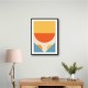 Bright Minimal Shapes Series #1 Wall Art Bright Minimal Shapes Series #1 Wall Art