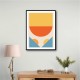 Bright Minimal Shapes Series #1 Wall Art Bright Minimal Shapes Series #1 Wall Art