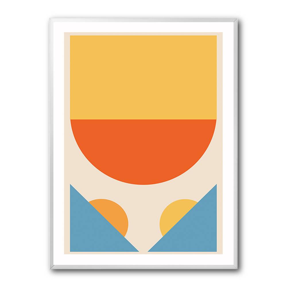 Bright Minimal Shapes Series #1 Wall Art Bright Minimal Shapes Series #1 Wall Art