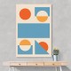 Bright Minimal Shapes Series #2 Wall Art Bright Minimal Shapes Series #2 Wall Art