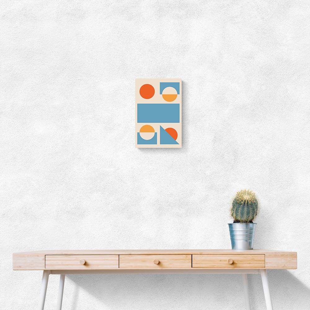 Bright Minimal Shapes Series #2 Wall Art Bright Minimal Shapes Series #2 Wall Art