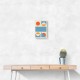 Bright Minimal Shapes Series #2 Wall Art Bright Minimal Shapes Series #2 Wall Art