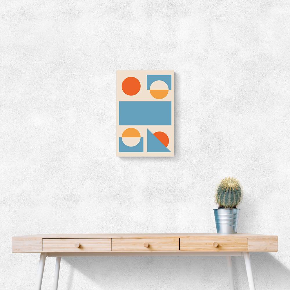 Bright Minimal Shapes Series #2 Wall Art Bright Minimal Shapes Series #2 Wall Art
