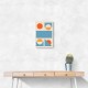 Bright Minimal Shapes Series #2 Wall Art Bright Minimal Shapes Series #2 Wall Art