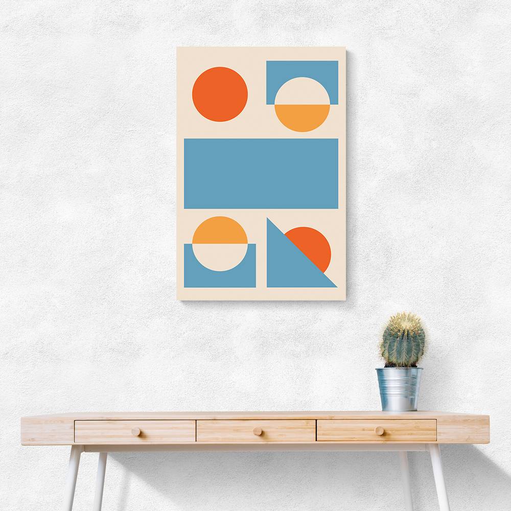 Bright Minimal Shapes Series #2 Wall Art Bright Minimal Shapes Series #2 Wall Art