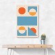 Bright Minimal Shapes Series #2 Wall Art Bright Minimal Shapes Series #2 Wall Art