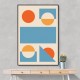 Bright Minimal Shapes Series #2 Wall Art Bright Minimal Shapes Series #2 Wall Art