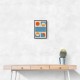 Bright Minimal Shapes Series #2 Wall Art Bright Minimal Shapes Series #2 Wall Art