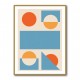 Bright Minimal Shapes Series #2 Wall Art Bright Minimal Shapes Series #2 Wall Art