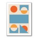 Bright Minimal Shapes Series #2 Wall Art Bright Minimal Shapes Series #2 Wall Art