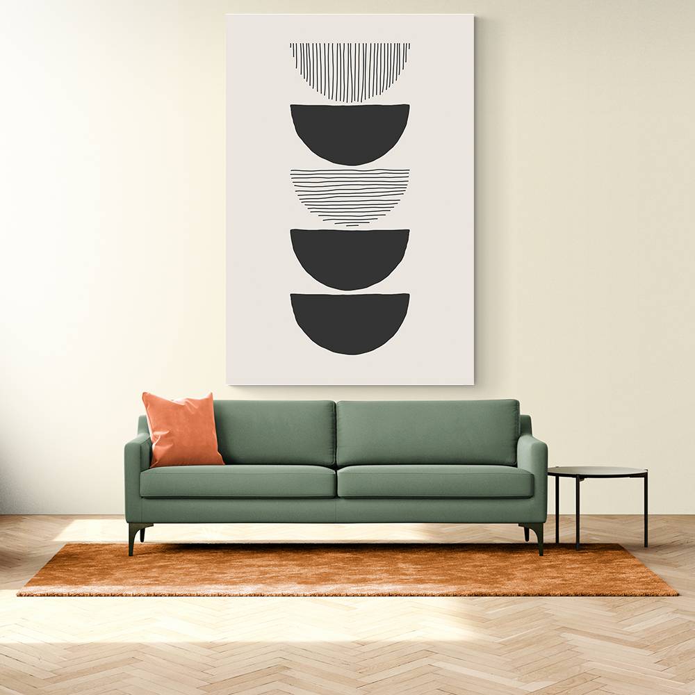 Circles and Lines #1 Wall Art Circles and Lines #1 Wall Art