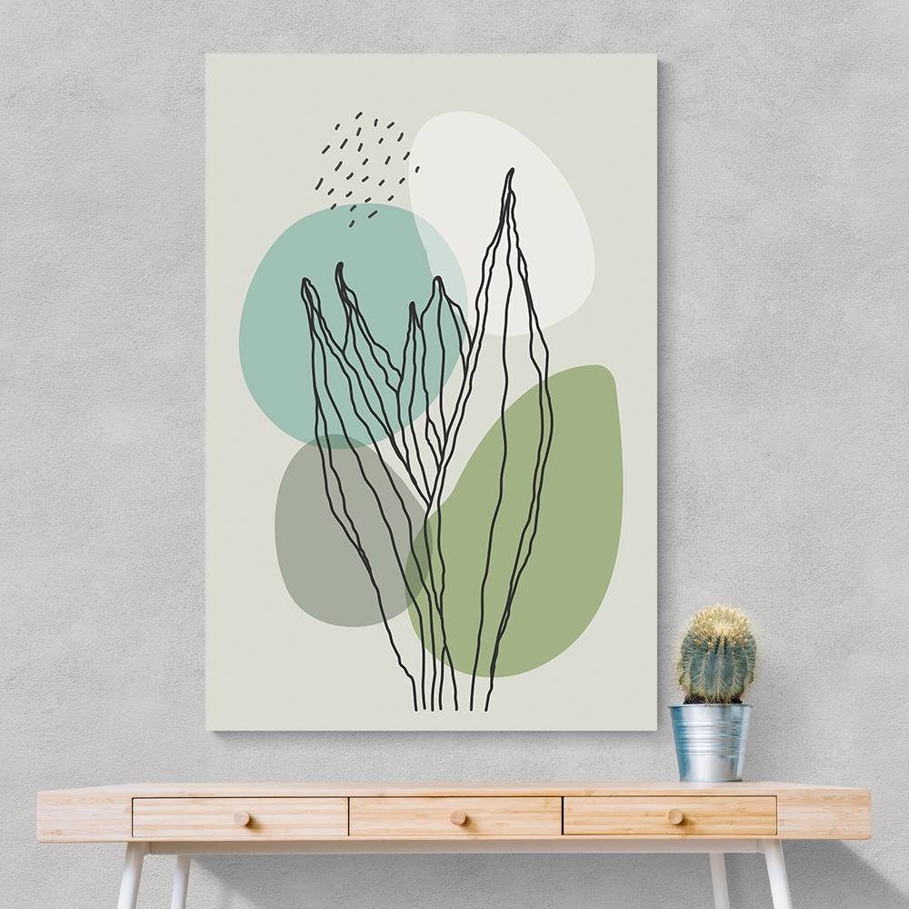 Color Abstract Plants #2 Wall Art Color Abstract Plants #2 Wall Art