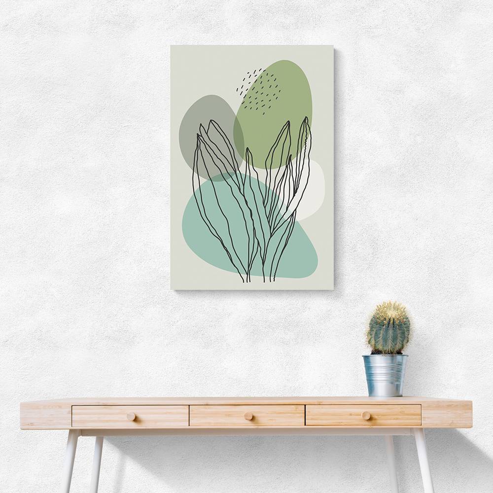 Color Abstract Plants #1 Wall Art Color Abstract Plants #1 Wall Art