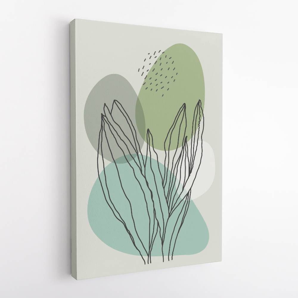 Color Abstract Plants #1 Wall Art Color Abstract Plants #1 Wall Art