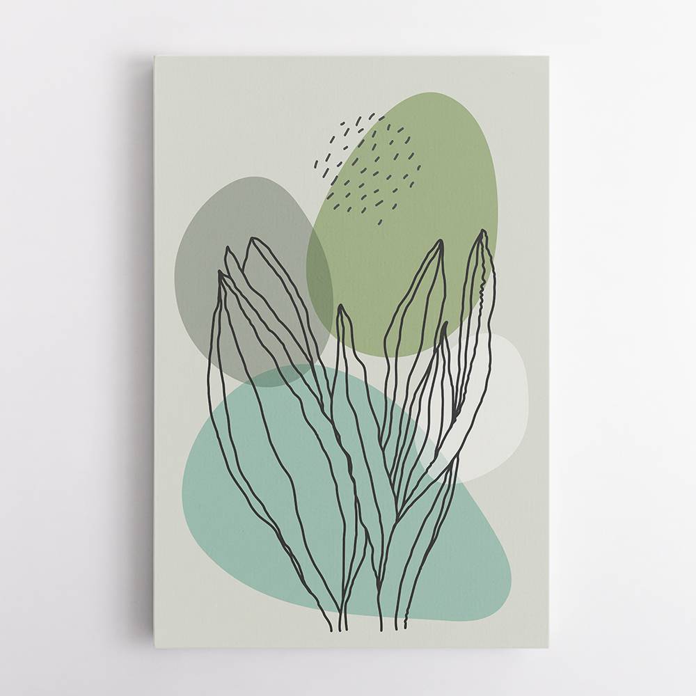 Color Abstract Plants #1 Wall Art Color Abstract Plants #1 Wall Art