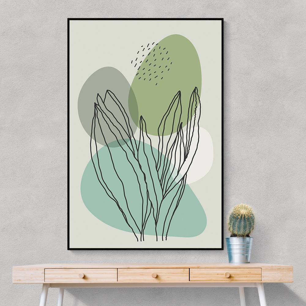 Color Abstract Plants #1 Wall Art Color Abstract Plants #1 Wall Art