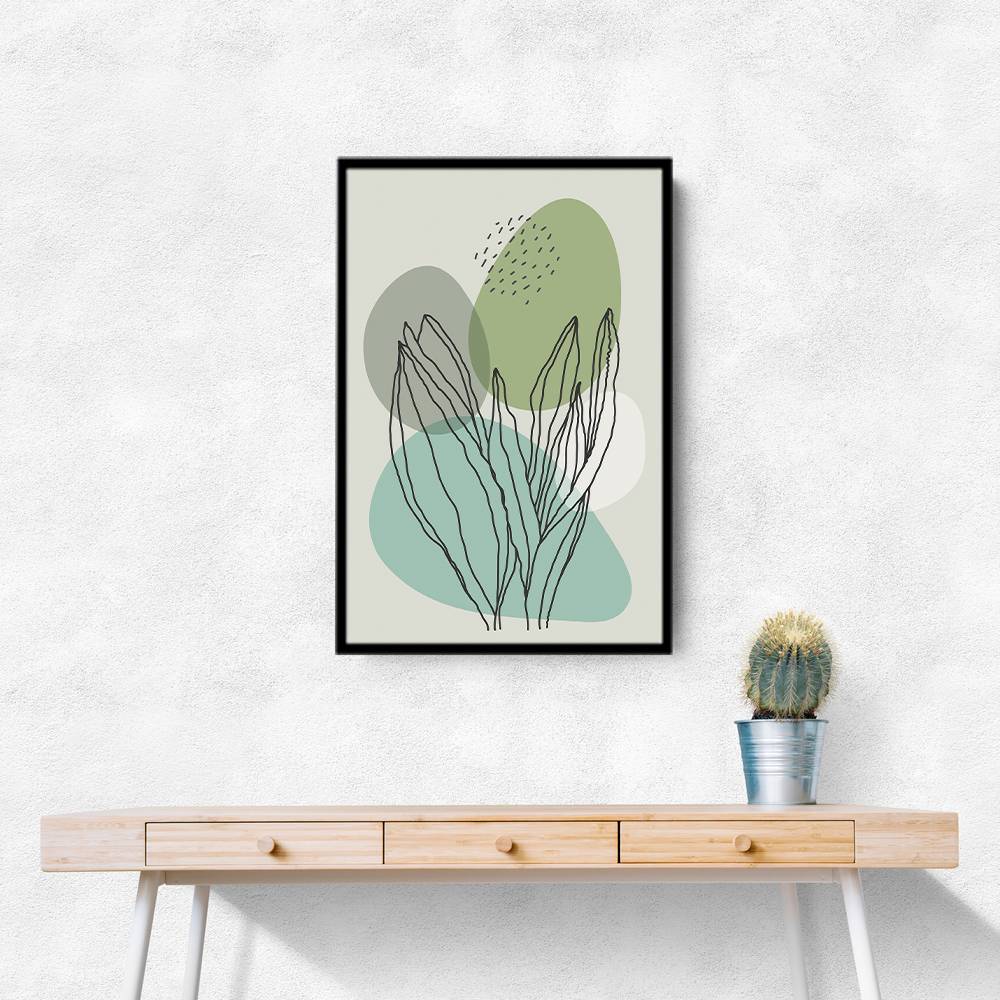Color Abstract Plants #1 Wall Art Color Abstract Plants #1 Wall Art