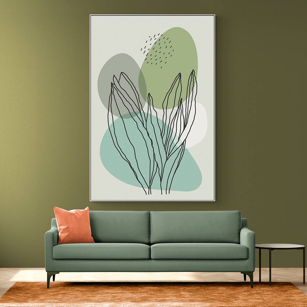 Color Abstract Plants #1 Wall Art Color Abstract Plants #1 Wall Art