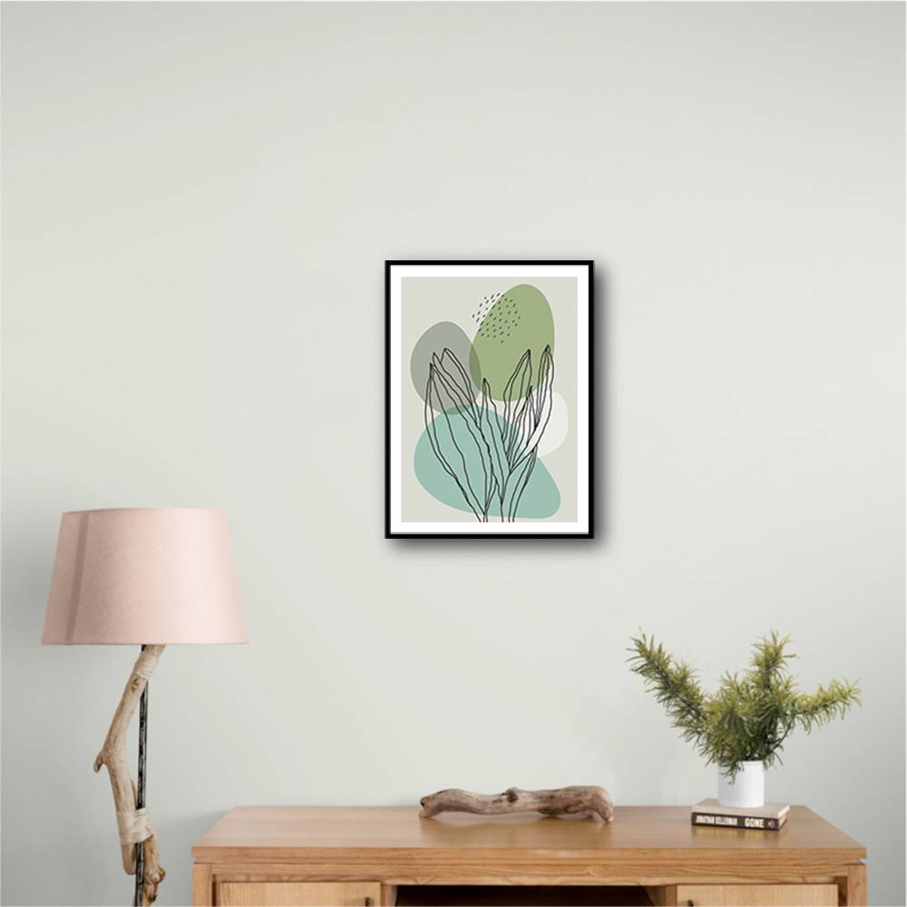 Color Abstract Plants #1 Wall Art Color Abstract Plants #1 Wall Art