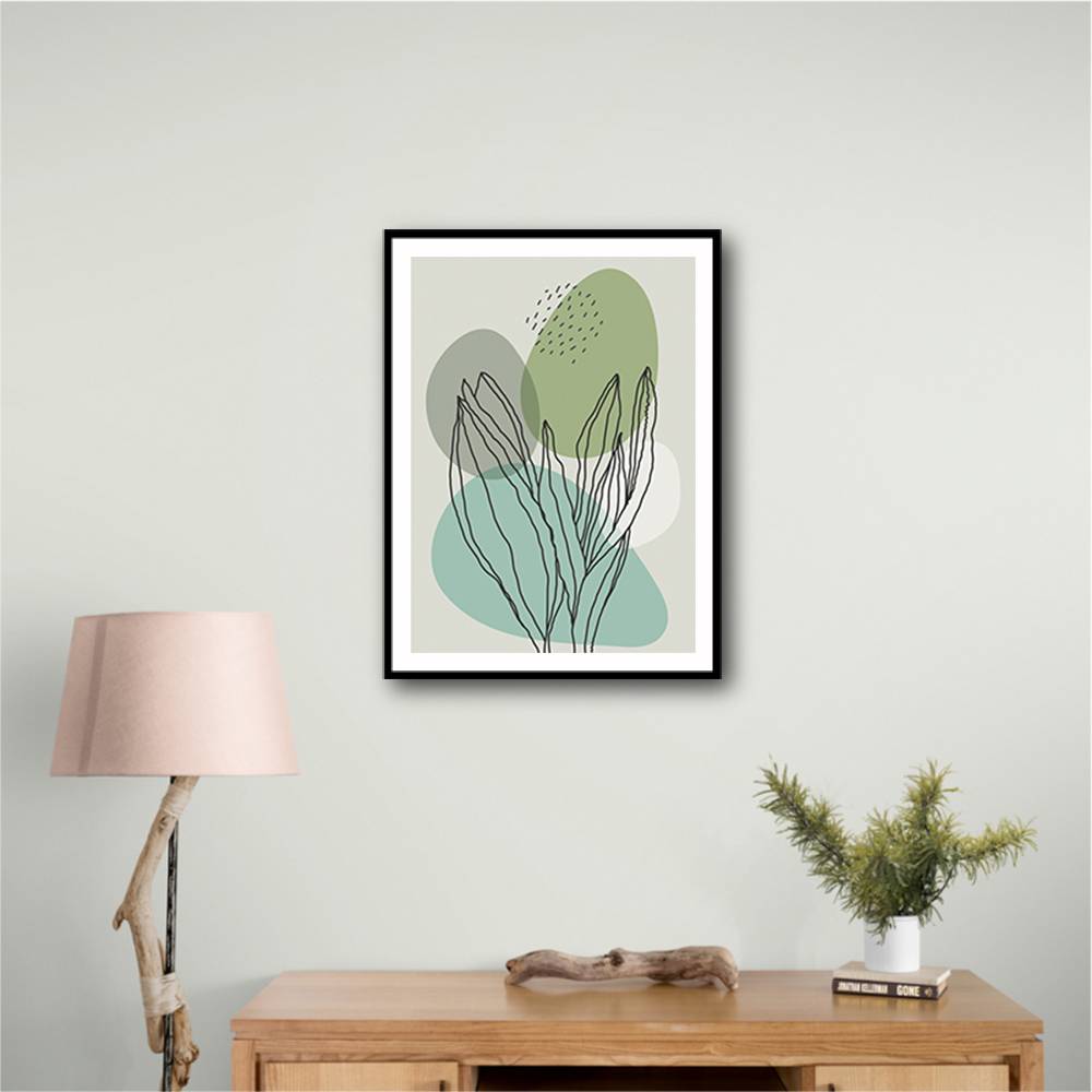 Color Abstract Plants #1 Wall Art Color Abstract Plants #1 Wall Art