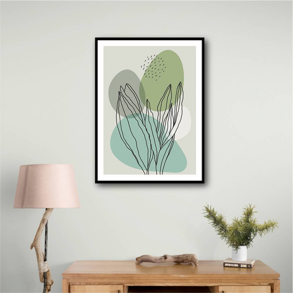 Color Abstract Plants #1 Wall Art Color Abstract Plants #1 Wall Art