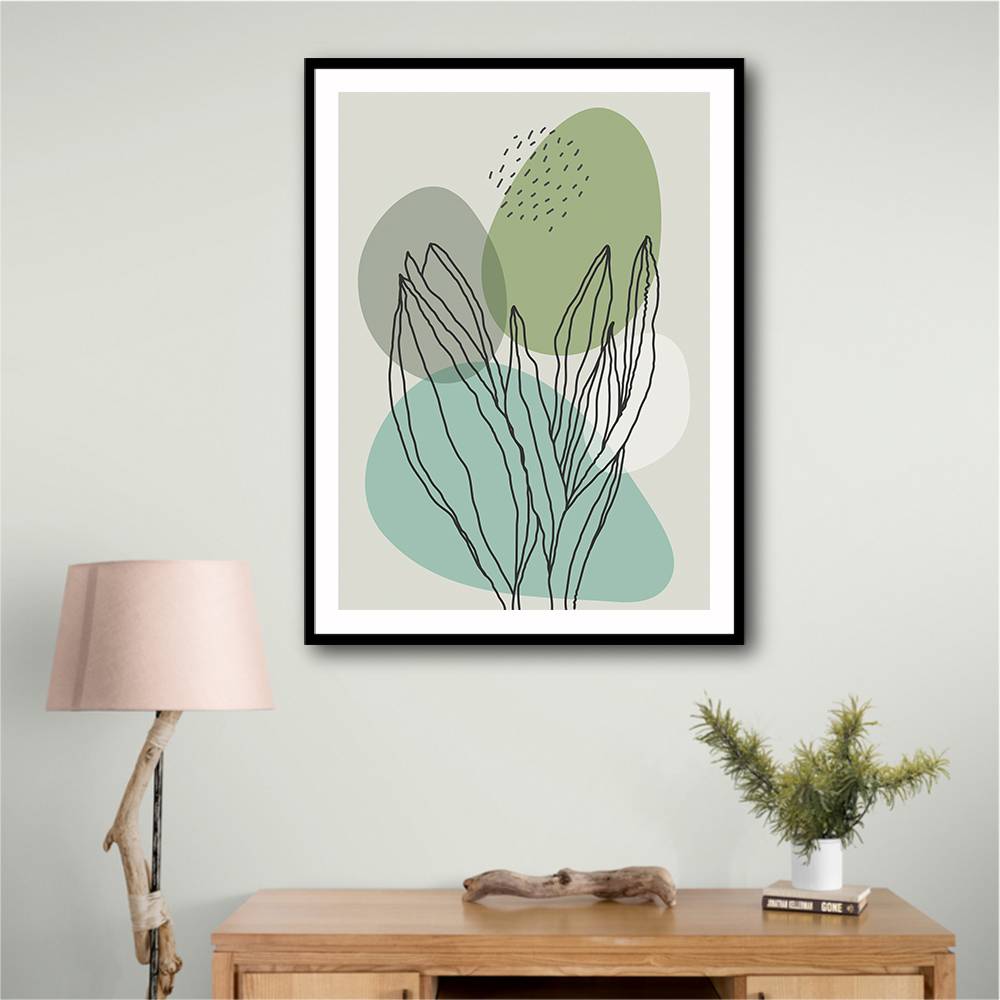 Color Abstract Plants #1 Wall Art Color Abstract Plants #1 Wall Art