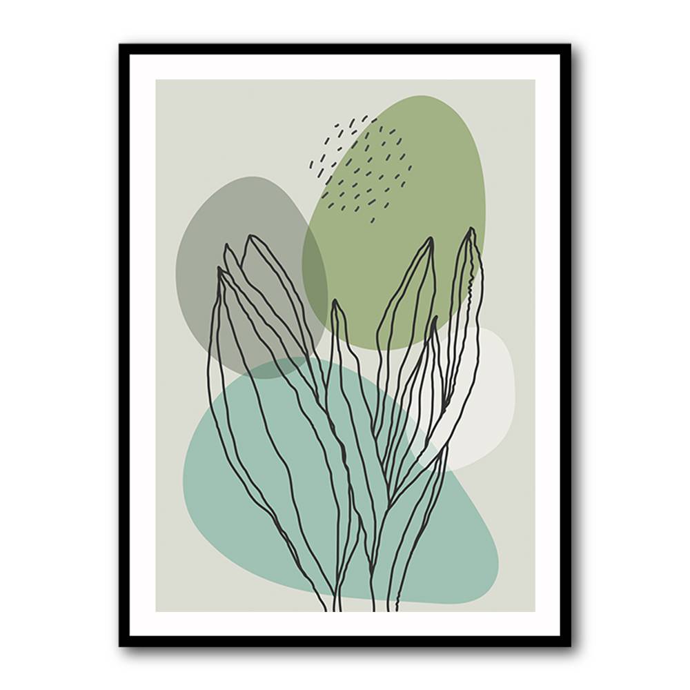 Color Abstract Plants #1 Wall Art Color Abstract Plants #1 Wall Art