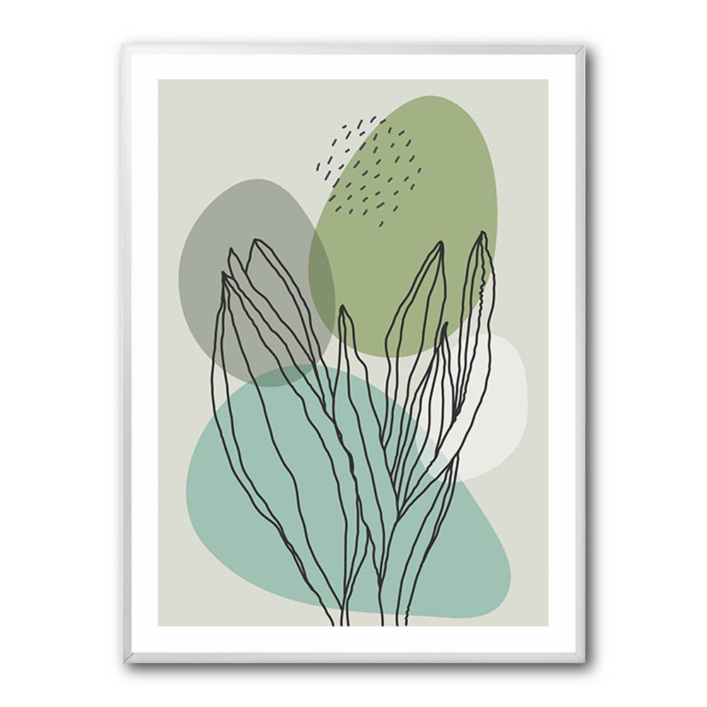 Color Abstract Plants #1 Wall Art Color Abstract Plants #1 Wall Art