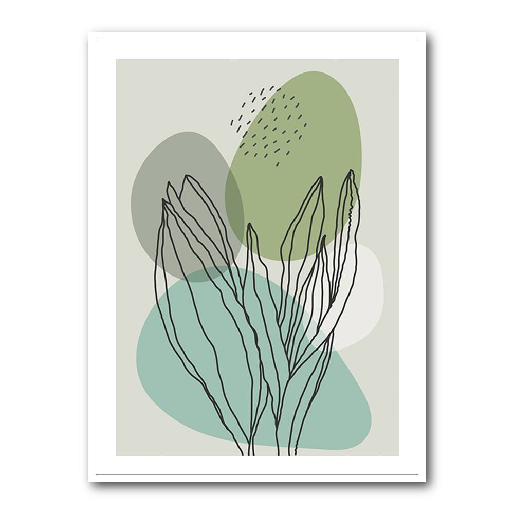 Color Abstract Plants #1 Wall Art Color Abstract Plants #1 Wall Art