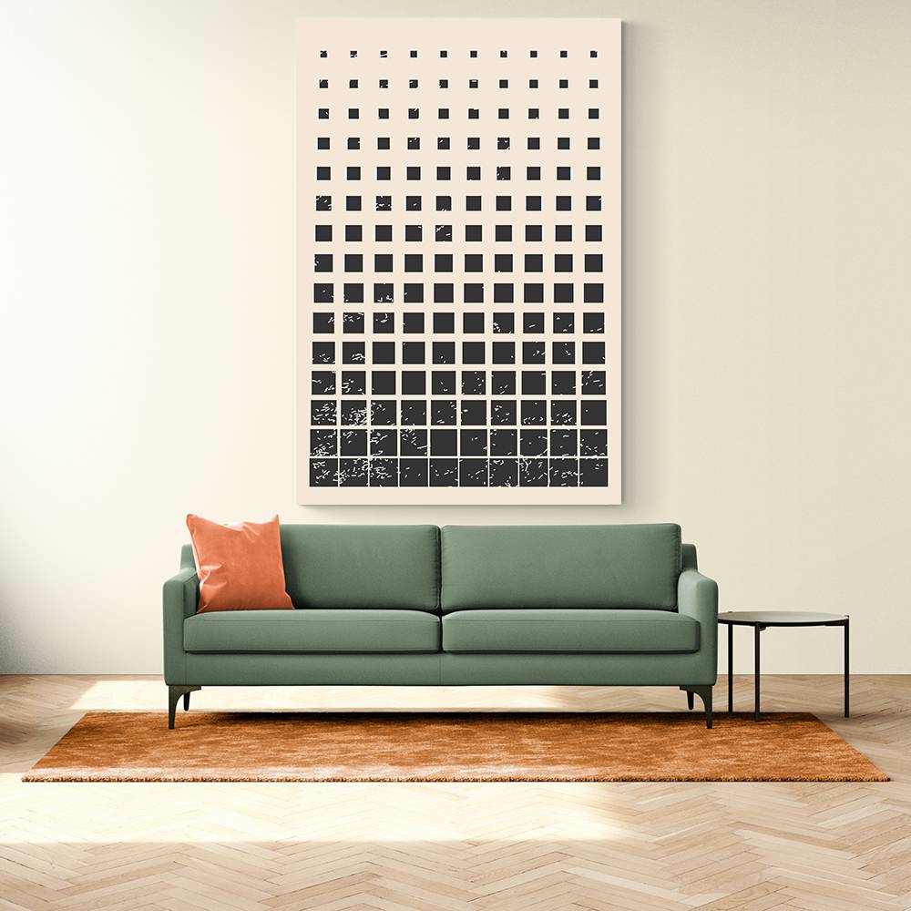 Minimal Halftone Shapes #1 Wall Art Minimal Halftone Shapes #1 Wall Art