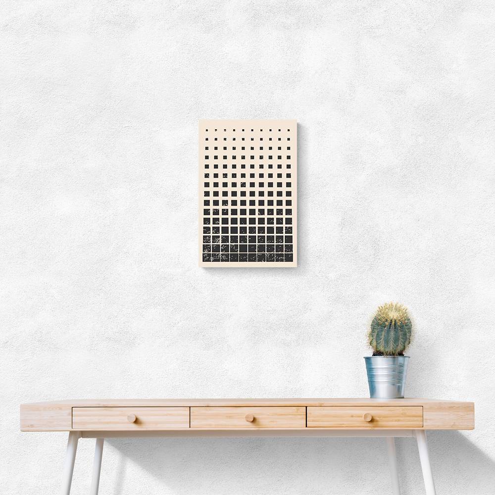 Minimal Halftone Shapes #1 Wall Art Minimal Halftone Shapes #1 Wall Art
