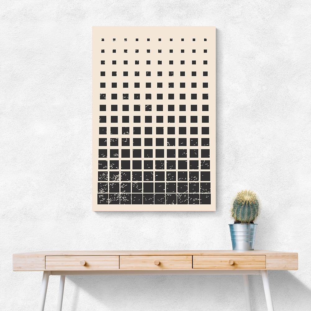 Minimal Halftone Shapes #1 Wall Art Minimal Halftone Shapes #1 Wall Art