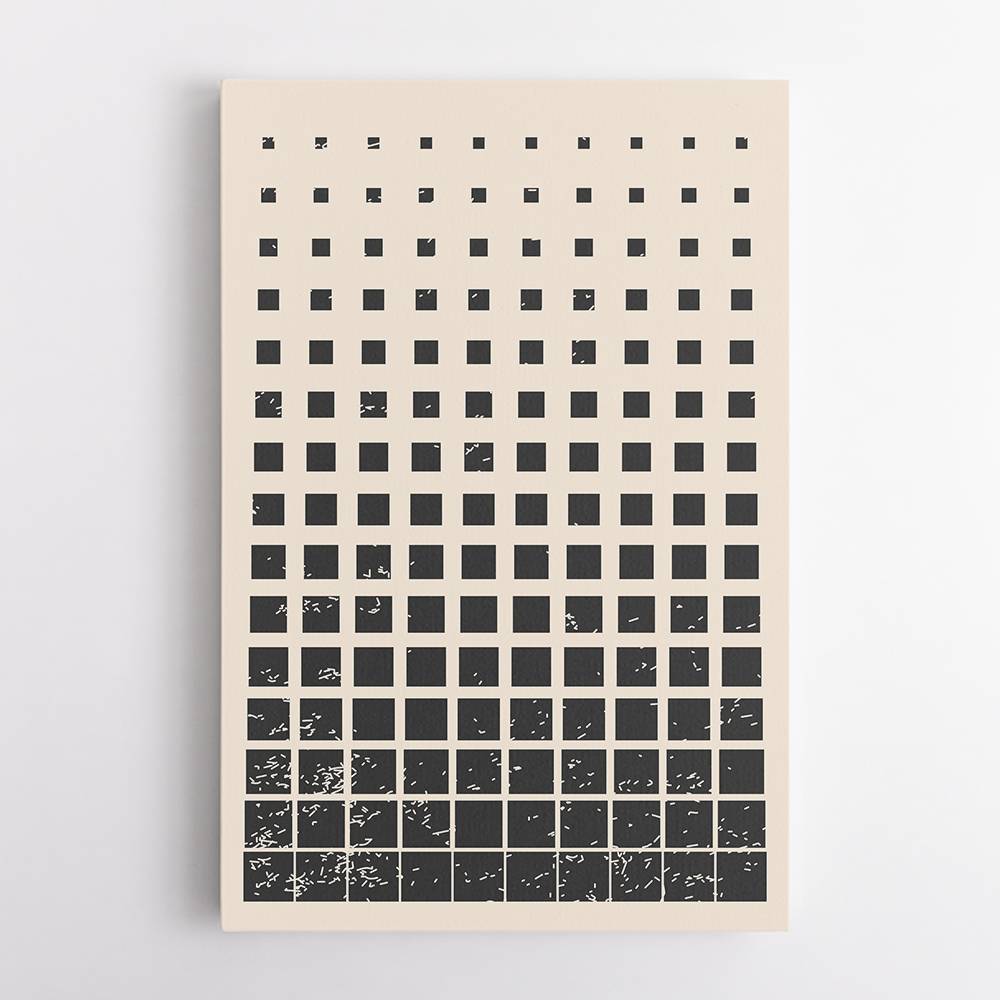 Minimal Halftone Shapes #1 Wall Art Minimal Halftone Shapes #1 Wall Art