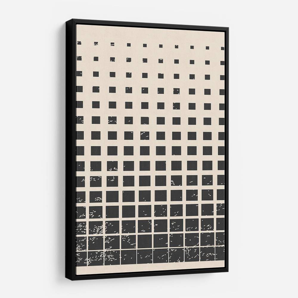 Minimal Halftone Shapes #1 Wall Art Minimal Halftone Shapes #1 Wall Art