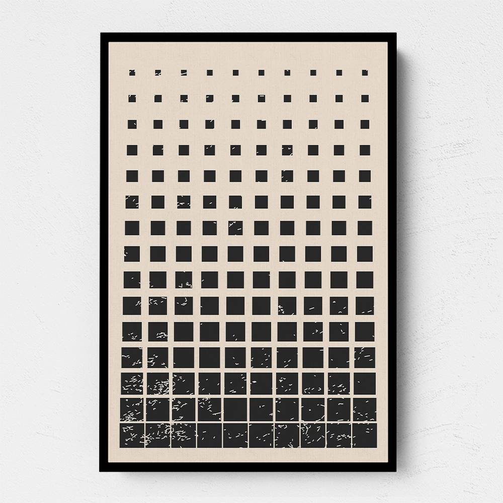 Minimal Halftone Shapes #1 Wall Art Minimal Halftone Shapes #1 Wall Art