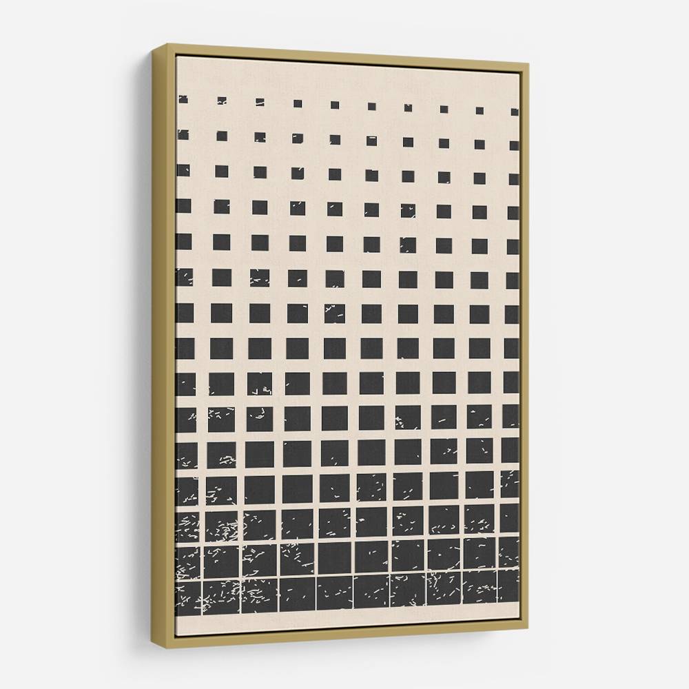 Minimal Halftone Shapes #1 Wall Art Minimal Halftone Shapes #1 Wall Art