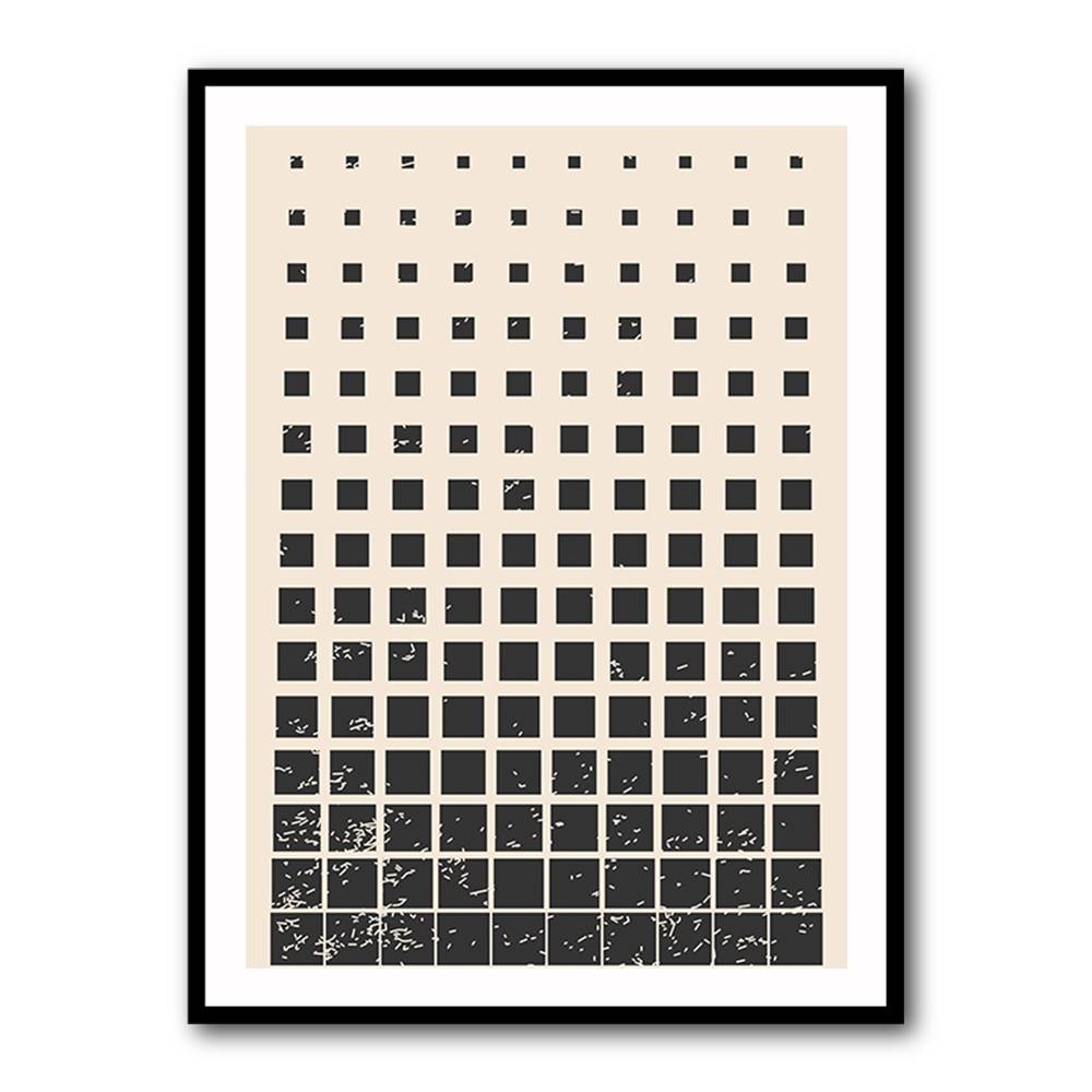 Minimal Halftone Shapes #1 Wall Art Minimal Halftone Shapes #1 Wall Art