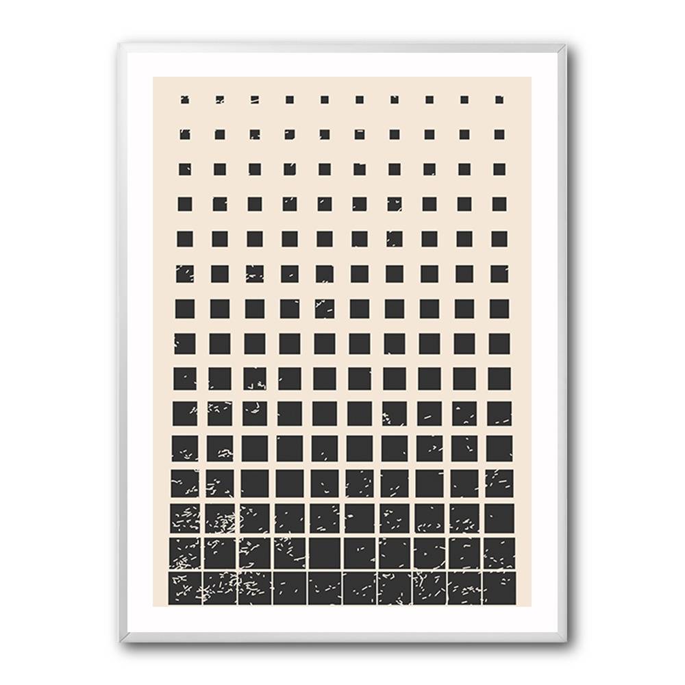 Minimal Halftone Shapes #1 Wall Art Minimal Halftone Shapes #1 Wall Art