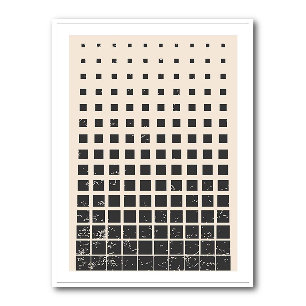 Minimal Halftone Shapes #1 Wall Art Minimal Halftone Shapes #1 Wall Art