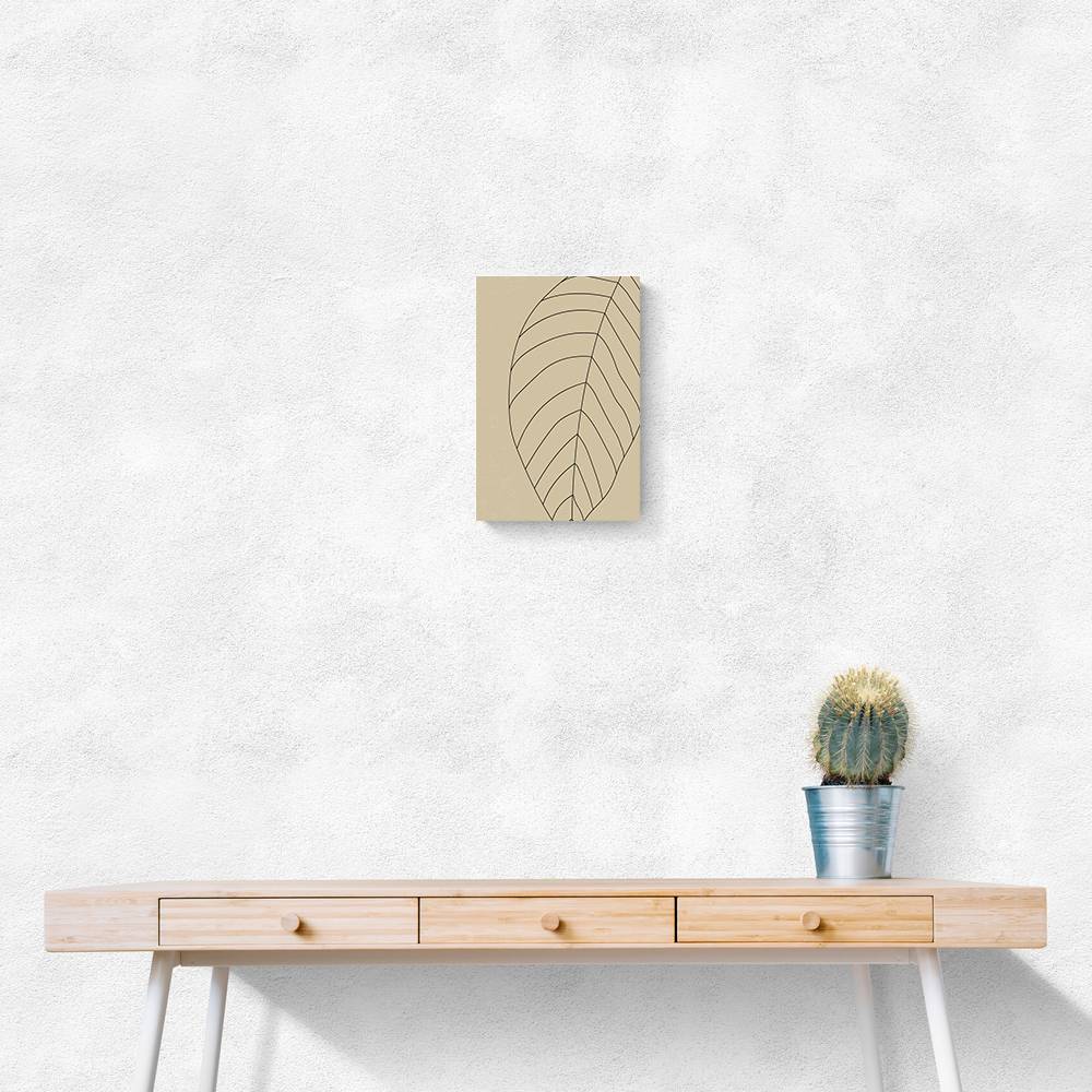 Minimal Leaves #4 Wall Art Minimal Leaves #4 Wall Art
