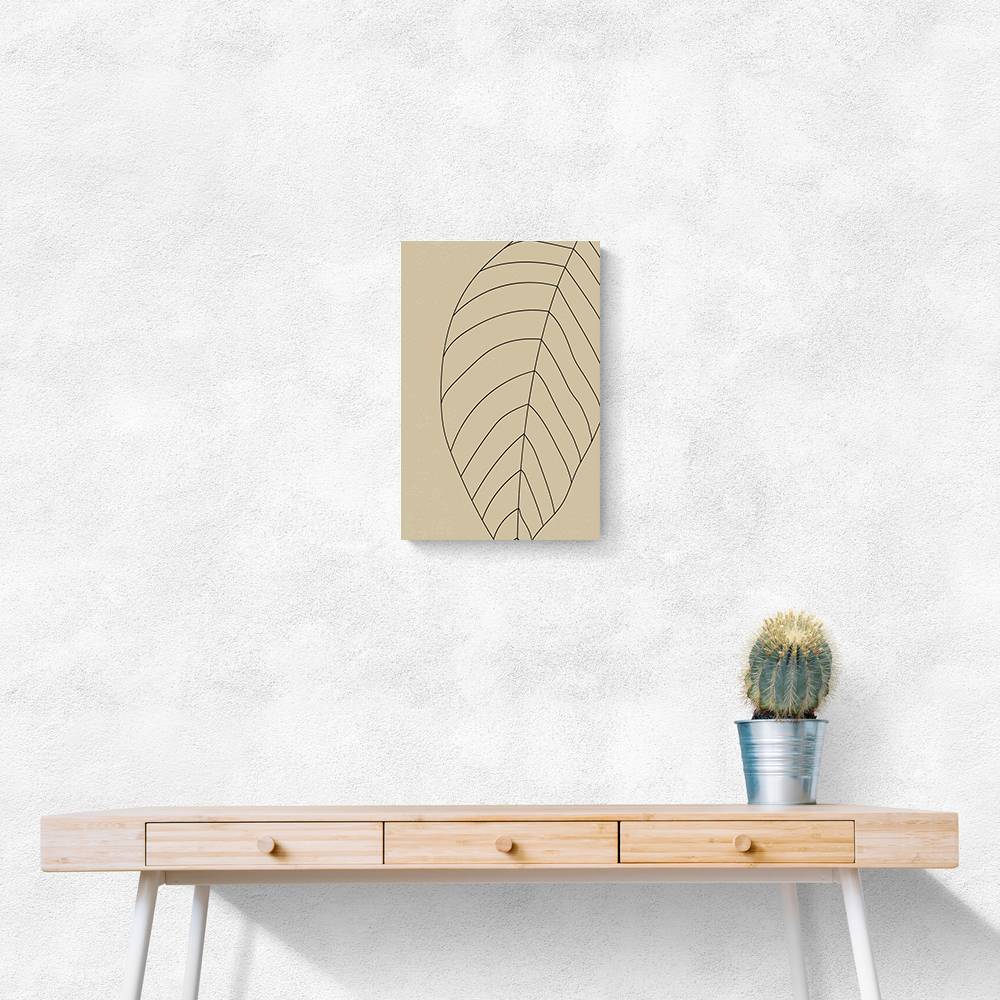 Minimal Leaves #4 Wall Art Minimal Leaves #4 Wall Art