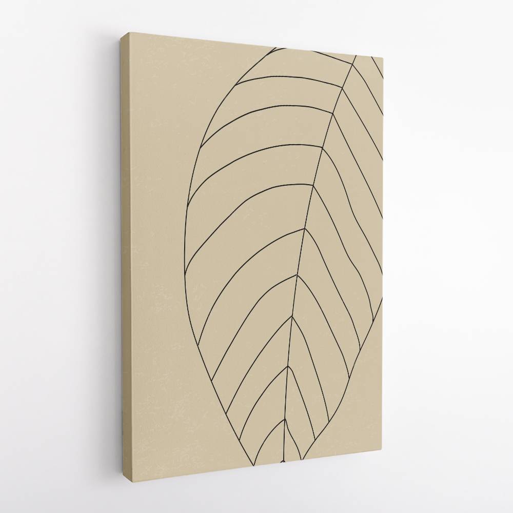 Minimal Leaves #4 Wall Art Minimal Leaves #4 Wall Art