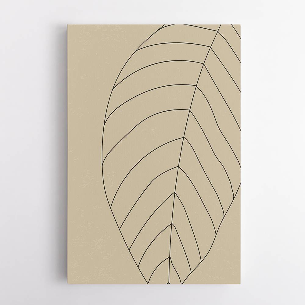 Minimal Leaves #4 Wall Art Minimal Leaves #4 Wall Art