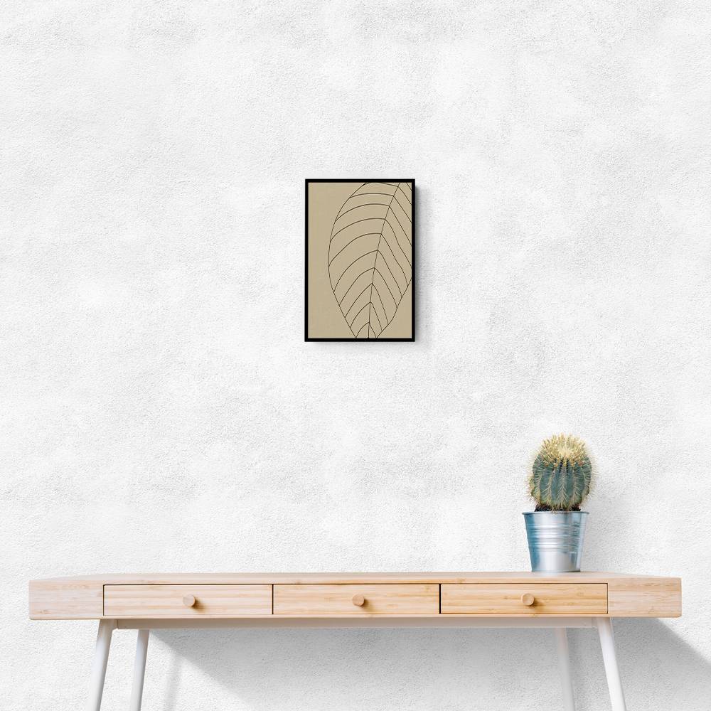 Minimal Leaves #4 Wall Art Minimal Leaves #4 Wall Art